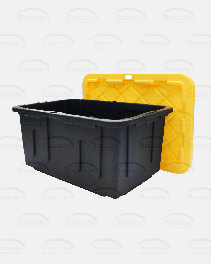 Caja Multiusos Grande Tapa C/broches Plástico Resistente