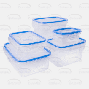 Recipientes Rectangulares Súper Sello