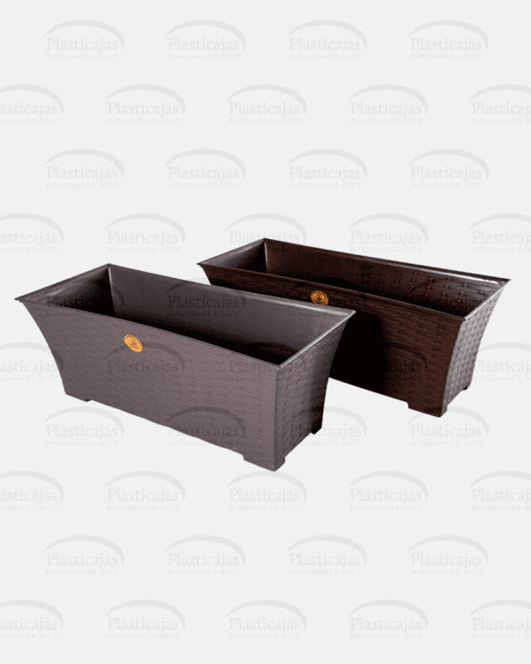 Maceta Rattan Jardinera